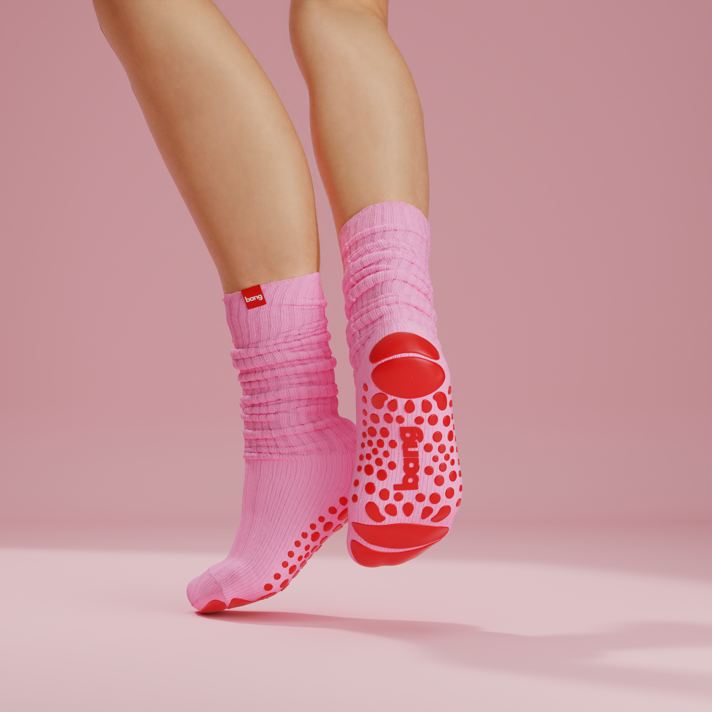 bang-bang-core-pink-non-slip-grip-socks-pilates.
