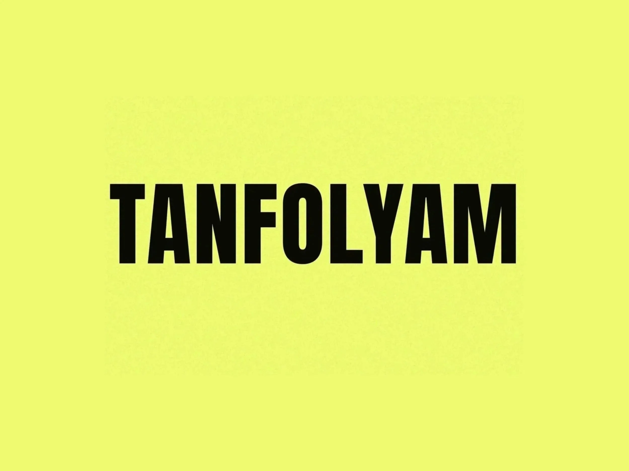 BYS TANFOLYAM 