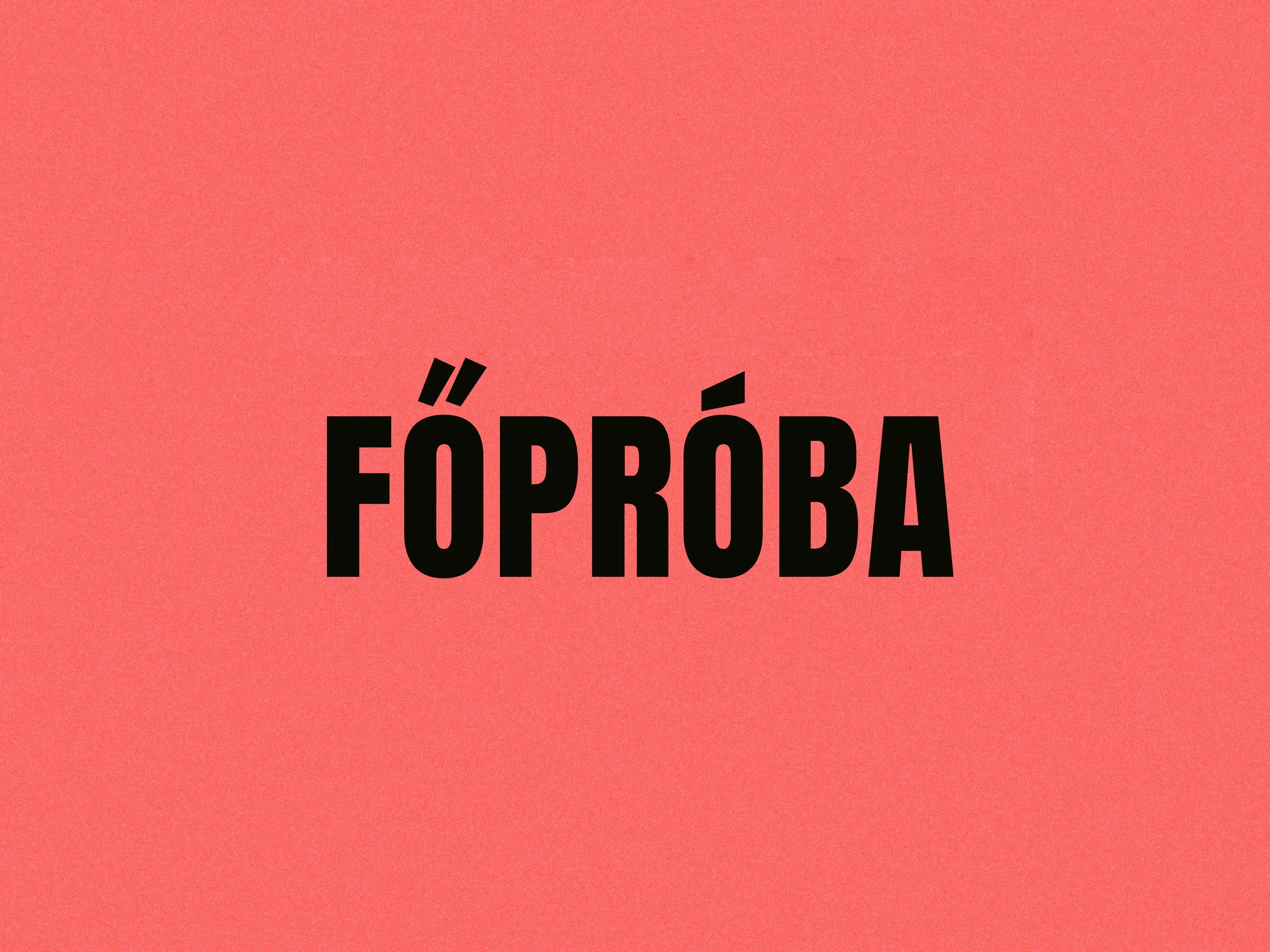 FŐPRÓBA