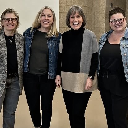 Lucia Judy Mccollum Jen Fox at caucus .jpg