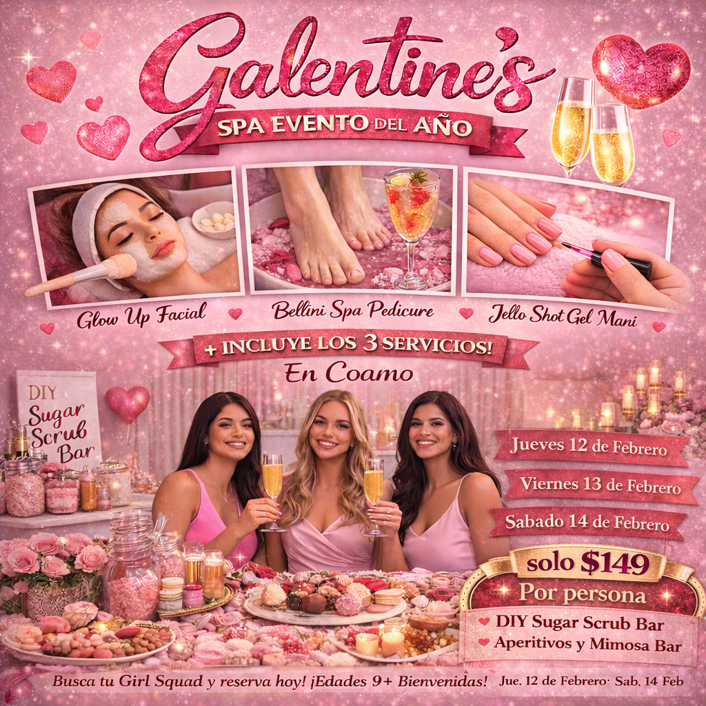 Galentine’s Spa Event