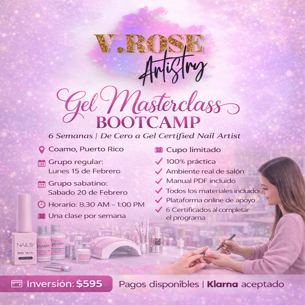 Gel Master Class 6 Semanas Bootcamp Feb 21