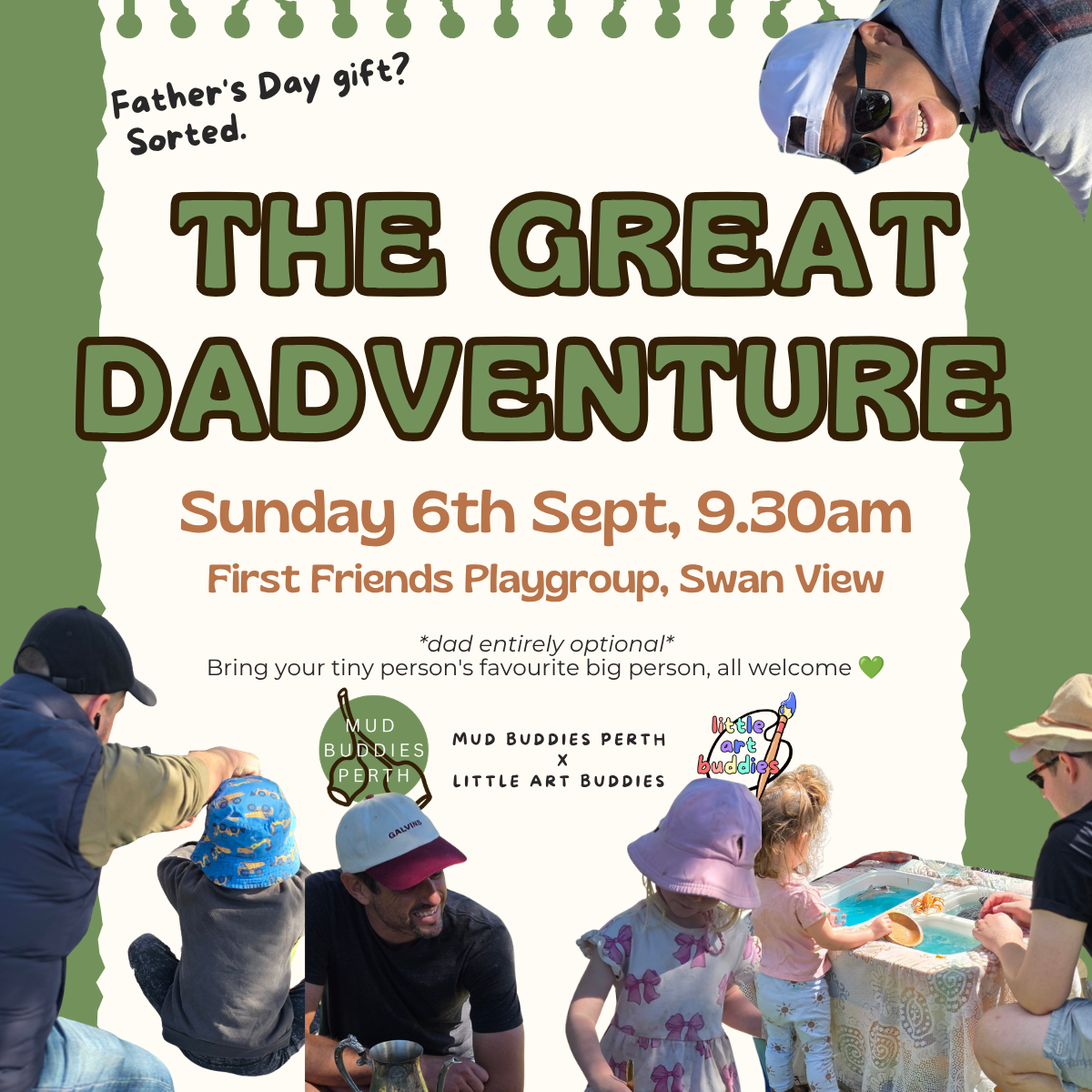 The Great Dadventure - Sunday Pop Up Session