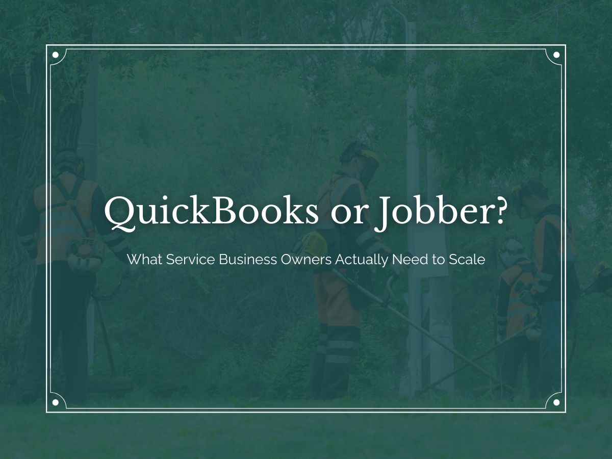 Is Jobber Worth It? Or Do You Just Need QuickBooks?