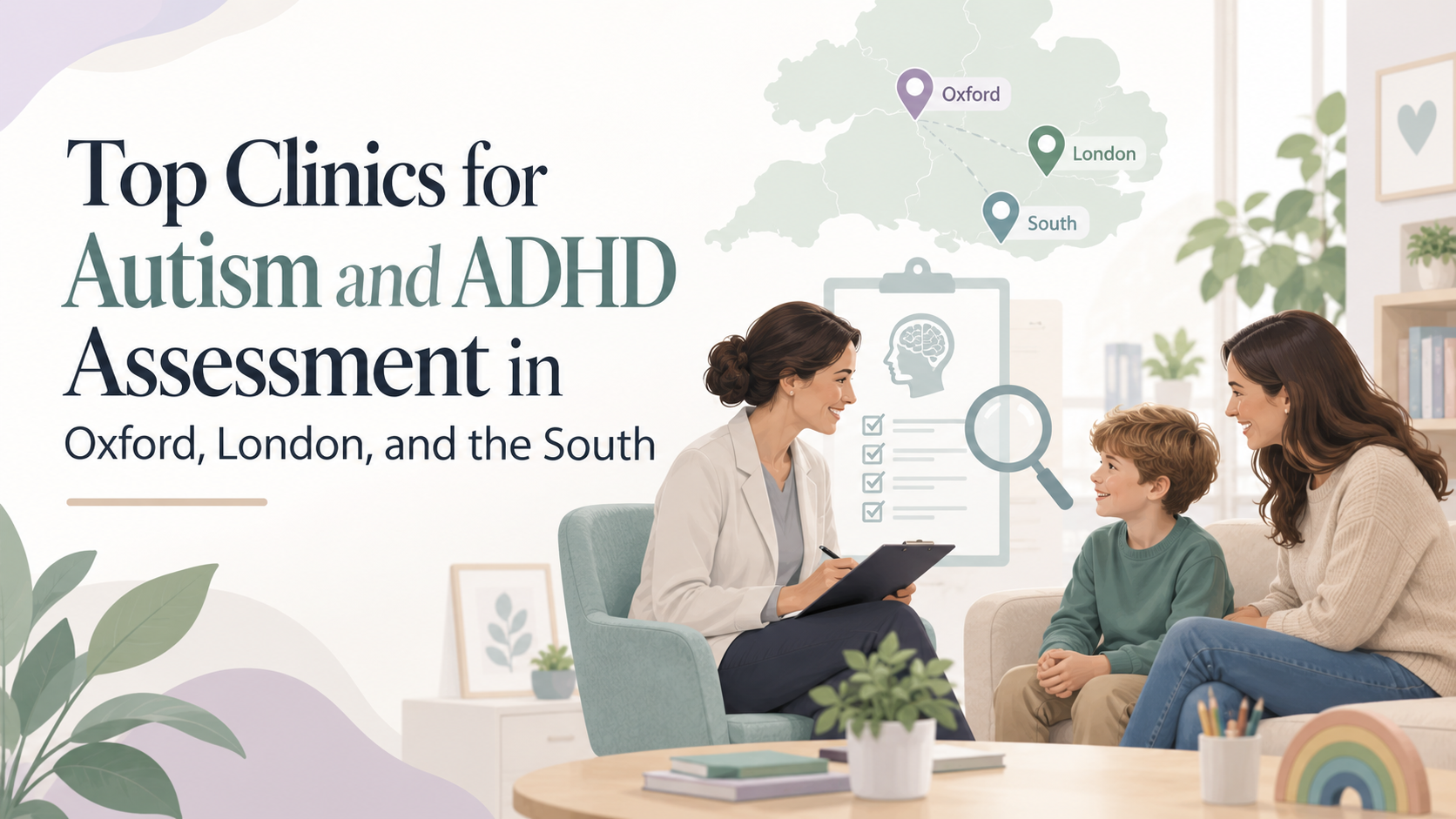 Top Clinics for Autism and ADHD Assessment in Oxford, London, and the South