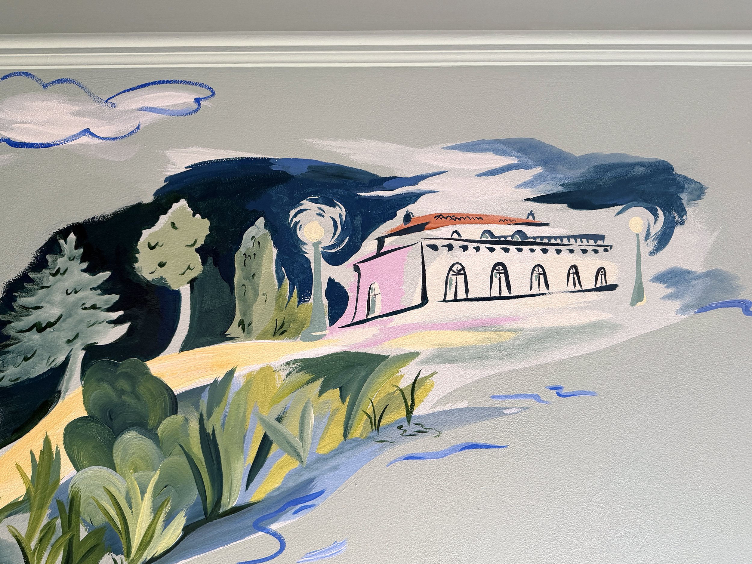 Ezzie's nursery, inspired by Prospect Park