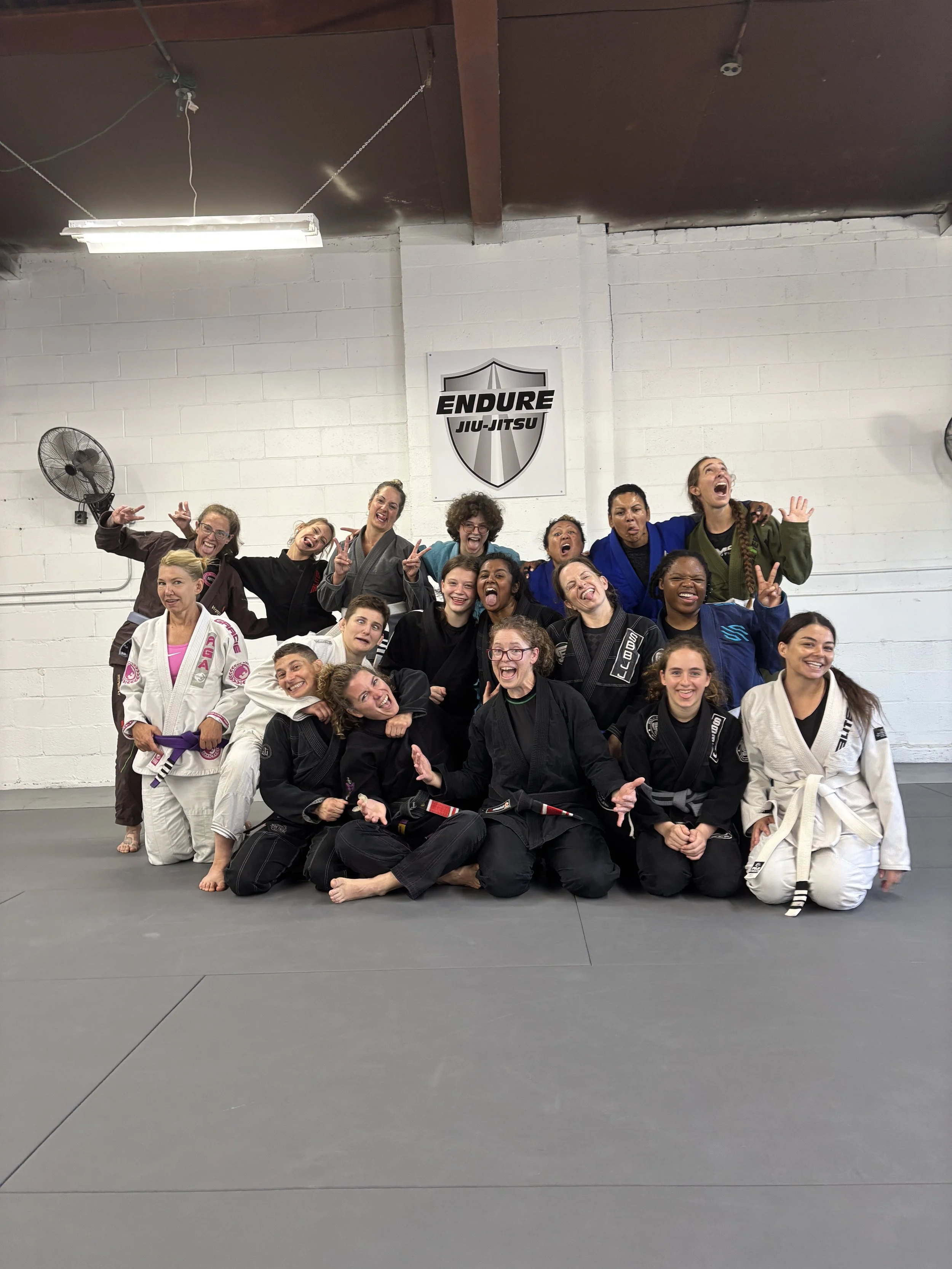 Women's and Girls BJJ camp and seminar picture