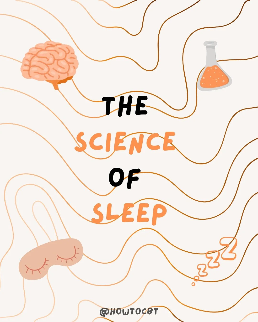 🌙 The Science of Sleep & CBT
From a CBT perspective, learning how sleep really works can take away a lot of the mystery & anxiety that builds up around poor sleep.
💡 Sleep is driven by two key processes:
	•	Sleep Drive – how lo