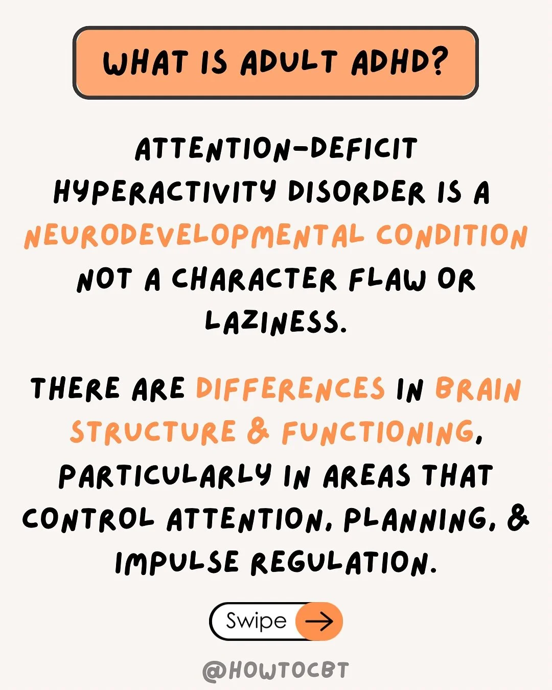 🧠 What Does It Take to Be Diagnosed with Adult ADHD?
Think you might have ADHD? It&rsquo;s more than just being easily distracted or feeling restless sometimes.
 
Here&rsquo;s what&rsquo;s involved 👇
✅ To meet the criteria for adult ADHD, you need 