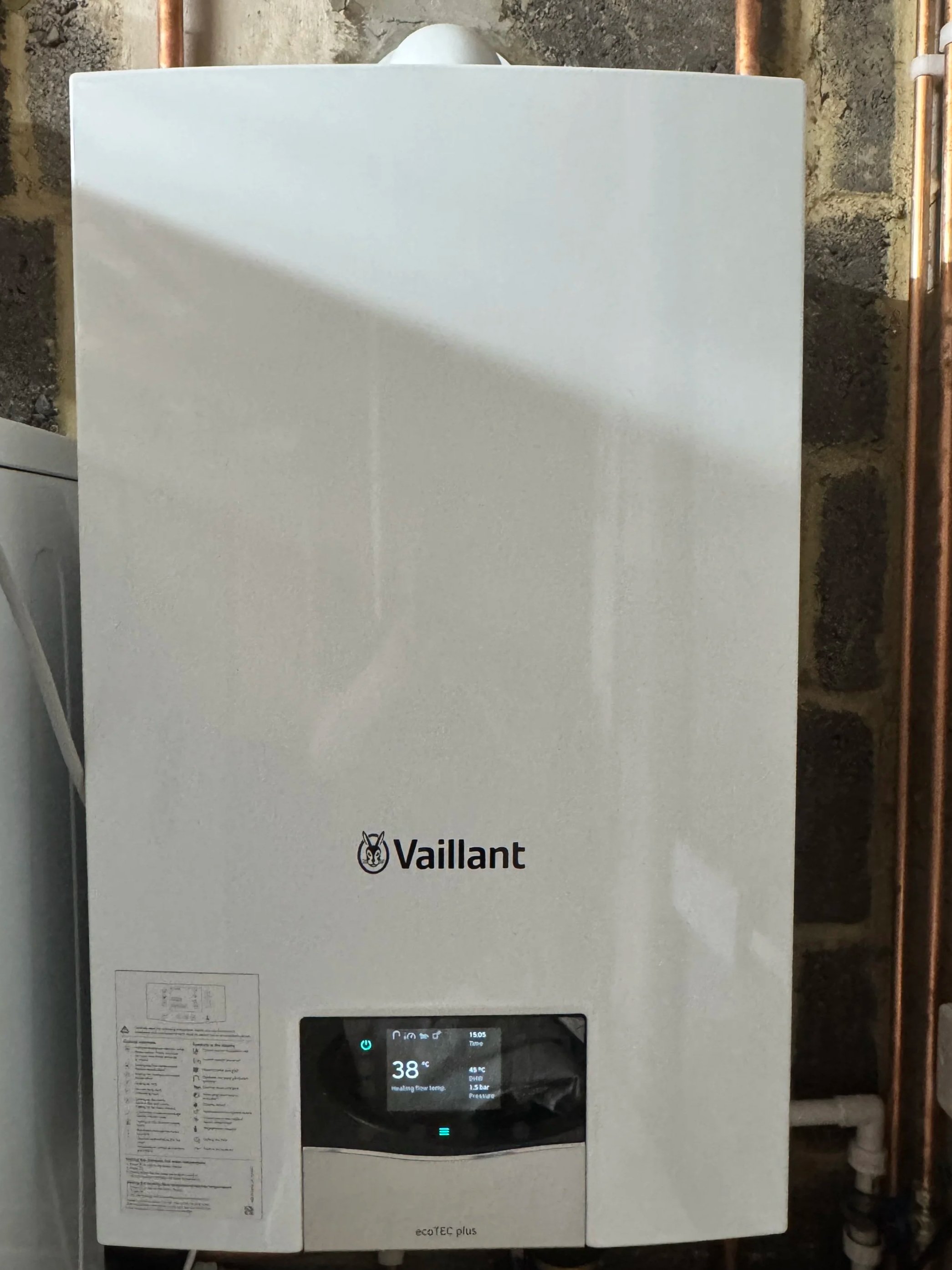 Boiler conversion to a combi