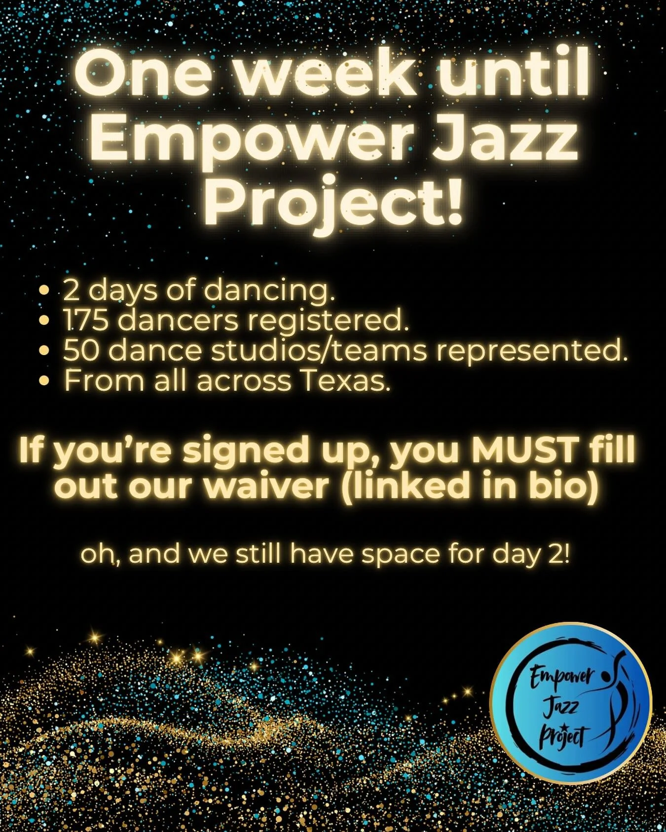 WAIVER! Sign the waiver! You can’t dance until you do ☺️