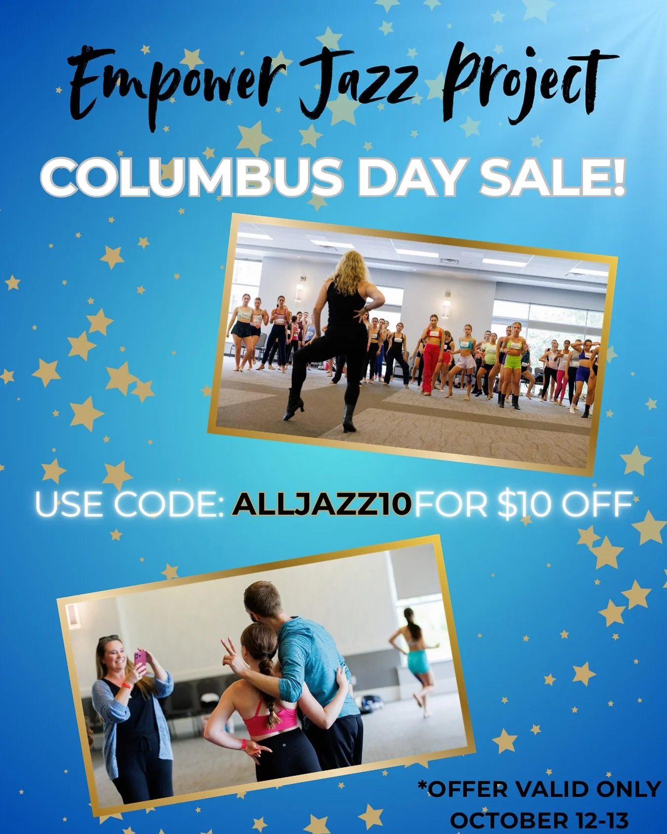 🔥Houston, we have a discount code!!🚀

For today and tomorrow only, use ALLJAZZ10 to receive $10 off your registration!

(We had a feeling a few of y&rsquo;all might have lost your discount codes from this summer 😏)

While the event is still a few 