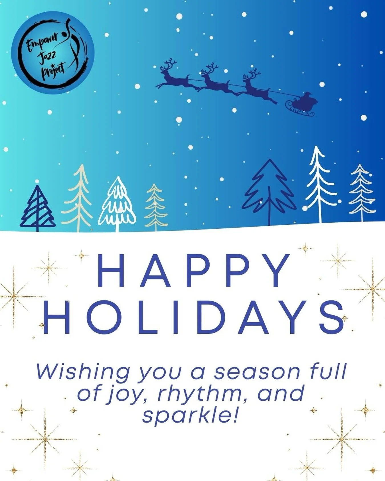 We hope everyone is feeling merry and bright this week!  January Empower Jazz Project is coming soon and we can&rsquo;t wait to dance with you ❄️🫶🏻