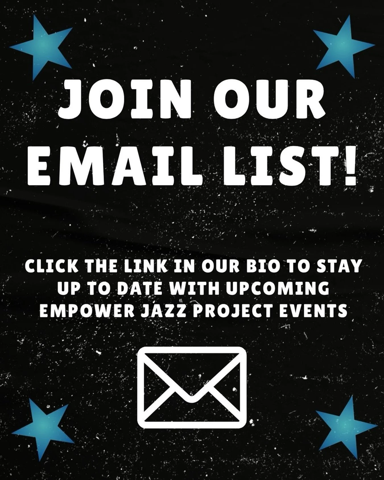 Can&rsquo;t make it this summer but want to stay in the loop with upcoming EJP events?  Get on our email list! 👏🏻