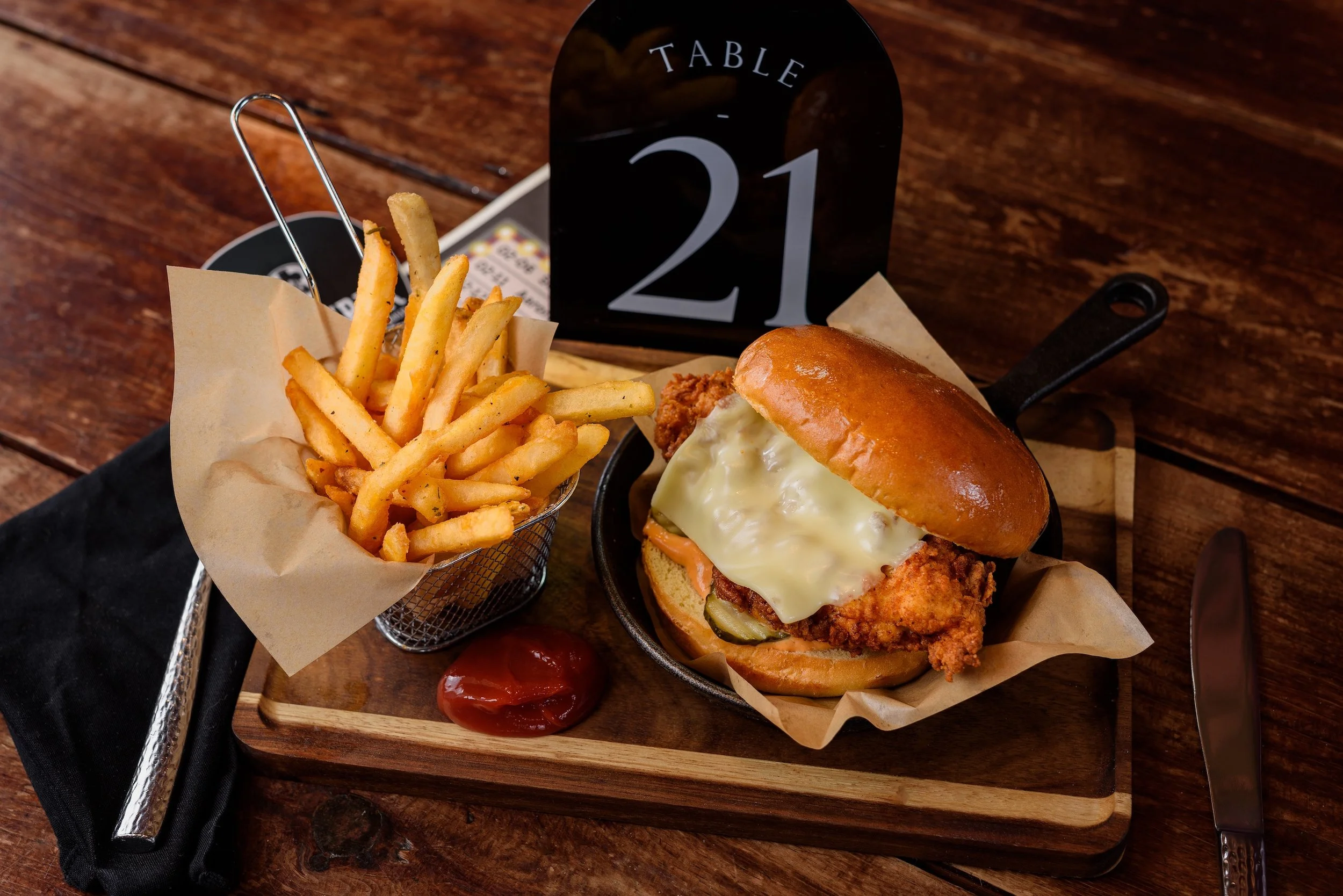 Crooked Chicken Sandwich