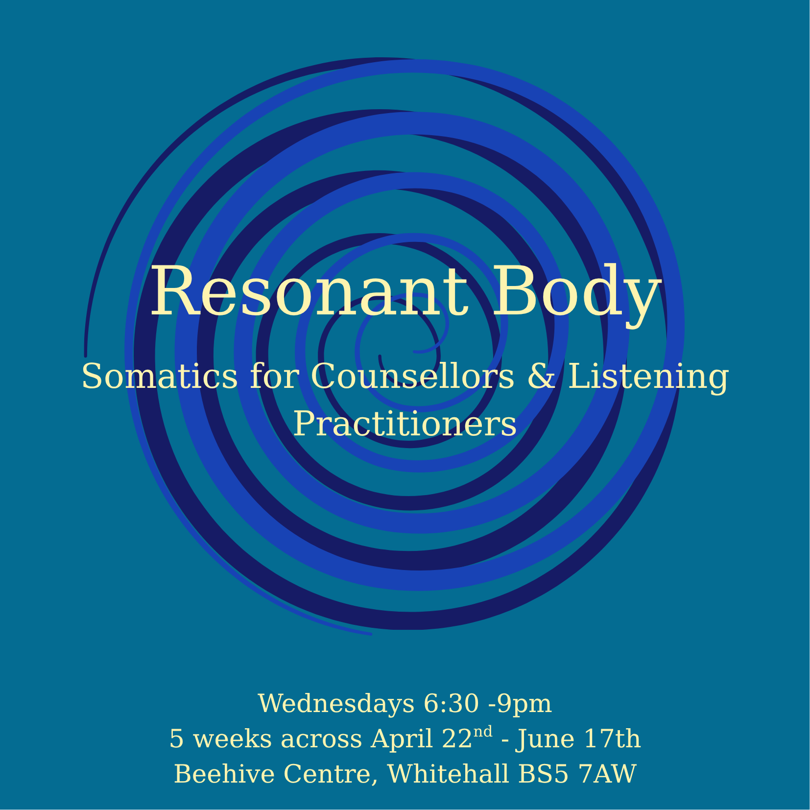 Resonant Body: Somatics for Counsellors & Listening Practitioners