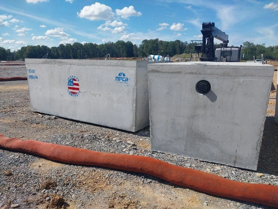 Durability you can trust. ✅

Our precast concrete products are engineered to meet the toughest demands in the field. NPCA-certified and proudly made in the USA, each piece reflects our commitment to quality, consistency, and long-term performance.

W