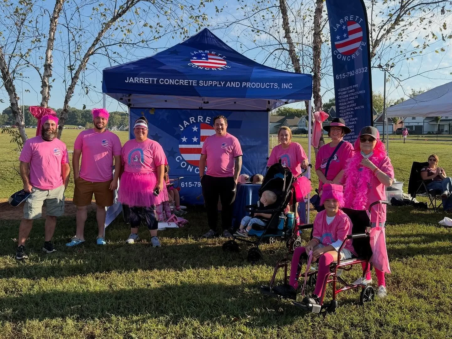 Jarrett Concrete was proud to sponsor this amazing event supporting breast cancer awareness and our local community.

Huge thanks to everyone who showed up, ran, walked, and cheered &mdash; your energy made Saturday morning unforgettable! 💖🎗️

We&r