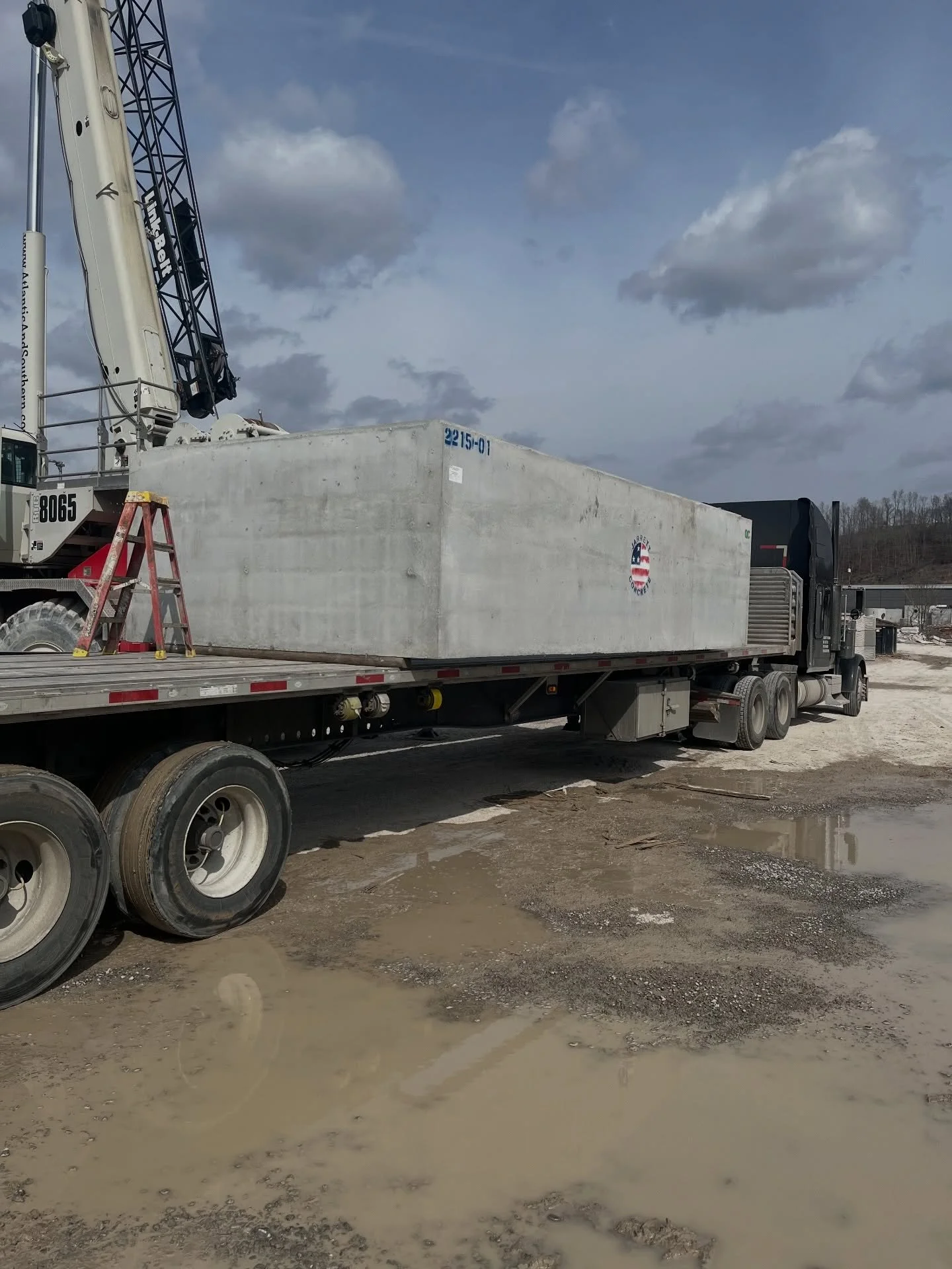 Not oversized. Not overbuilt.
Just built to handle what others can&rsquo;t.

When your structure takes up the entire trailer, you know it&rsquo;s serious.
Massive precast. Massive capability.

#JarrettStrong