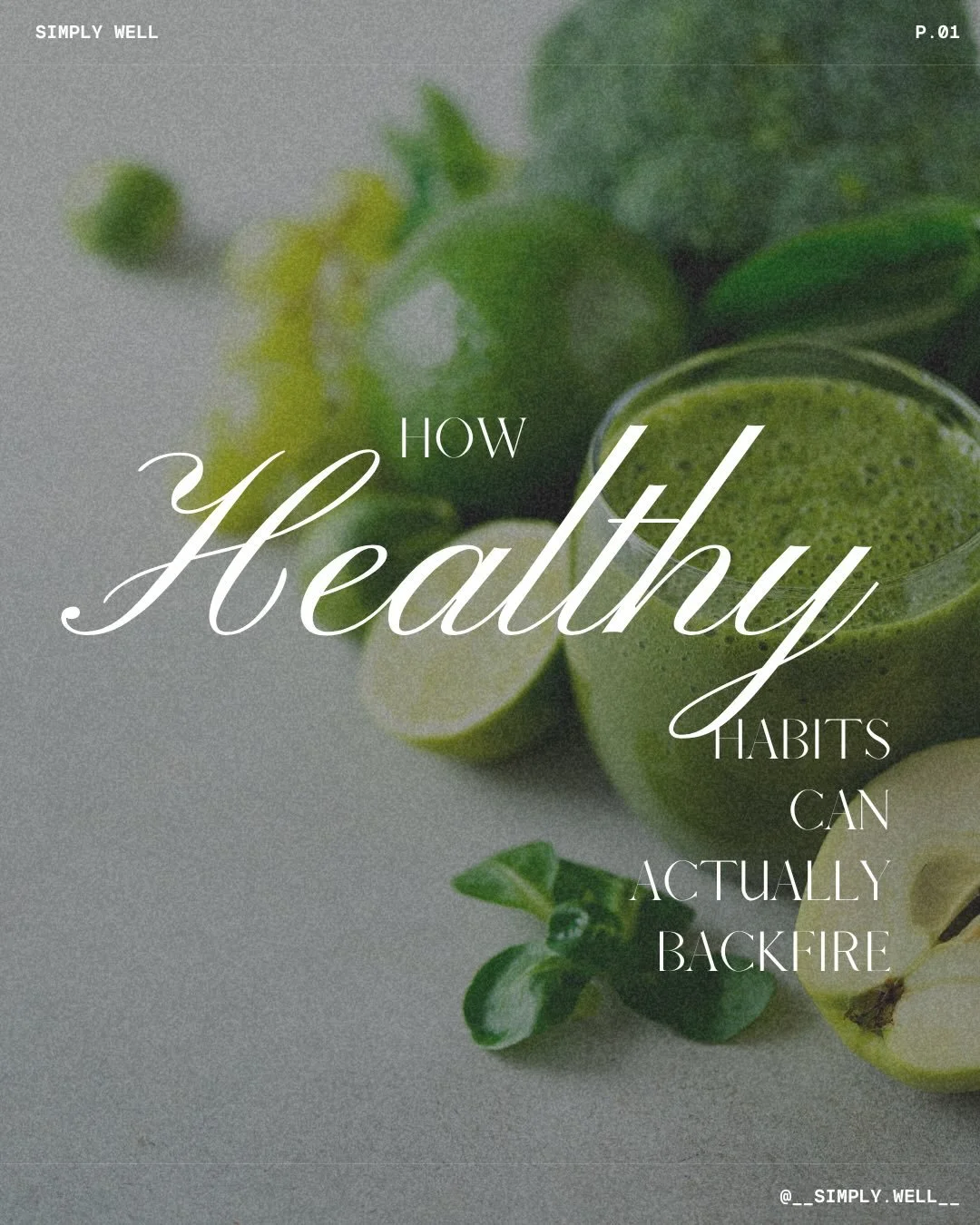 Some of the habits we&rsquo;ve been told are &ldquo;healthy&rdquo; can quietly work against us.

Cutting sugar completely. Skipping breakfast. Drinking endless water without minerals. Undereating in the name of discipline. Even pushing through exhaus