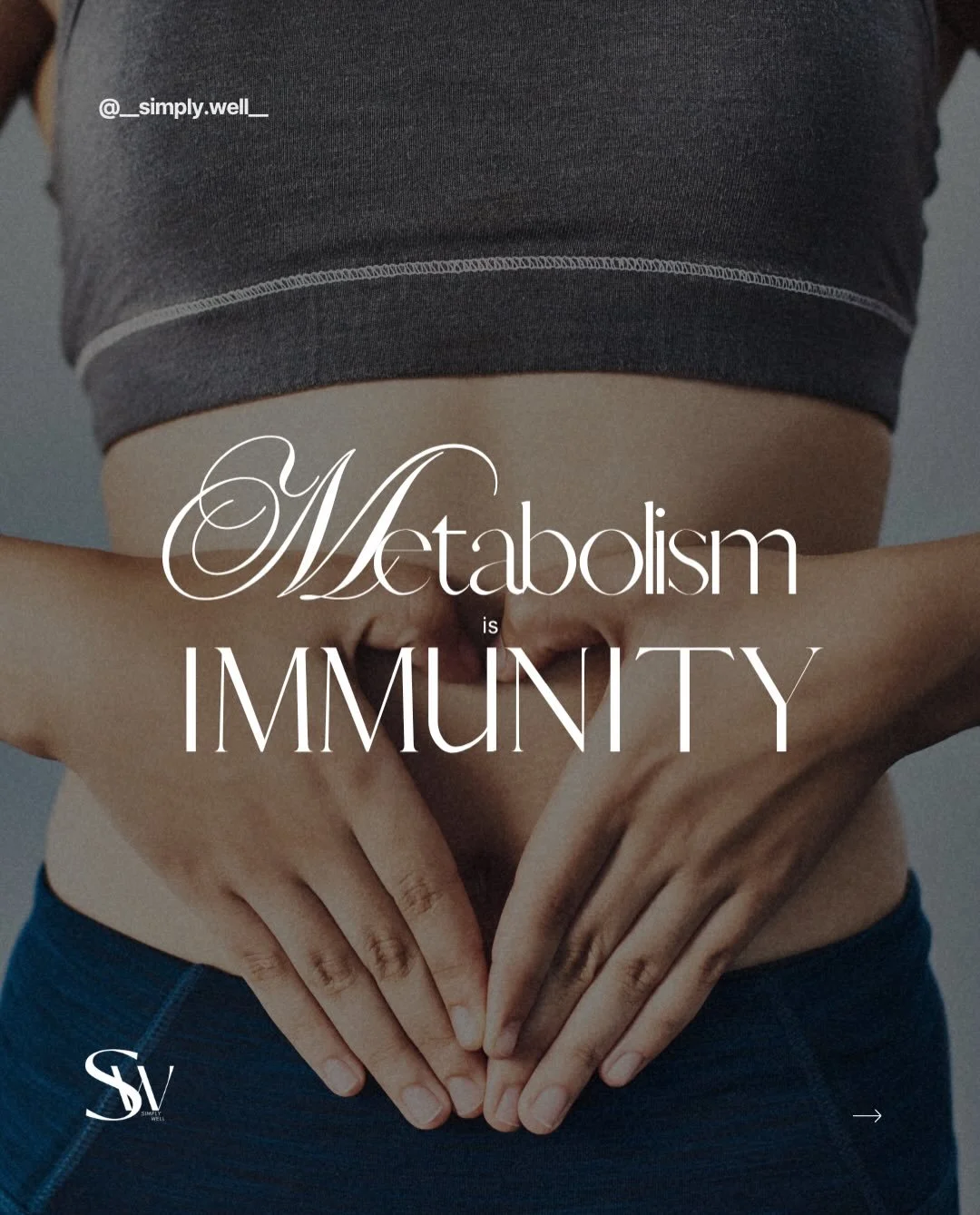 Metabolism is immunity.

And I don&rsquo;t mean that in a trendy, oversimplified way.

Your immune system doesn&rsquo;t operate in isolation. It depends on energy, nutrients, blood sugar stability, sleep, stress signaling, mitochondrial function, and