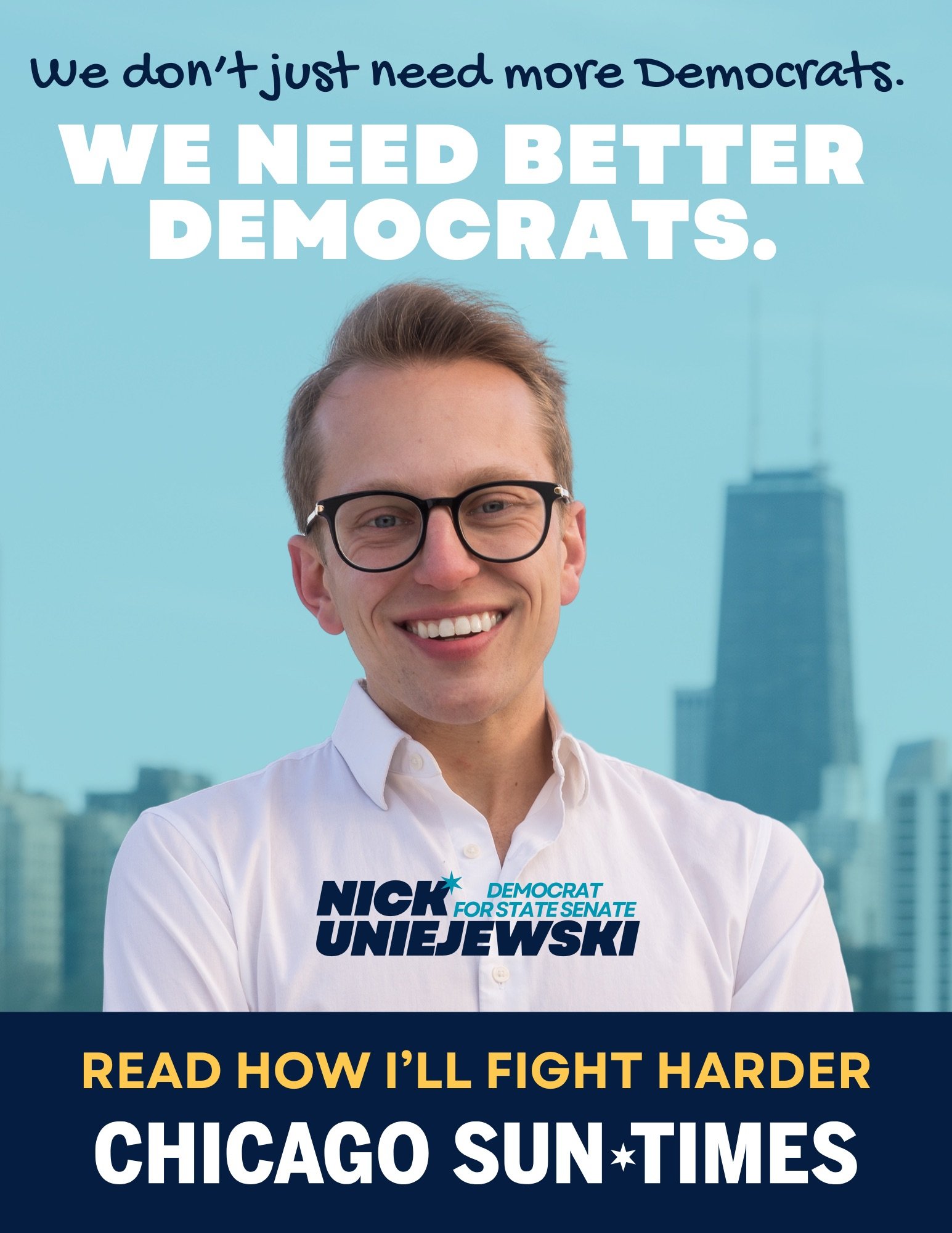 It's not that we need more Democrats in Springfield—we just need better ones.