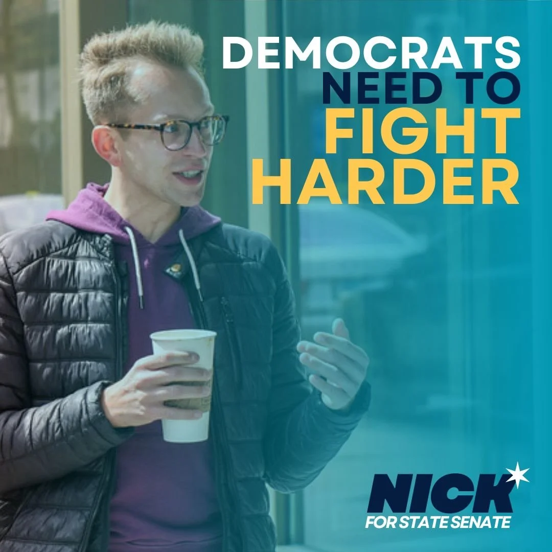 We can’t settle for second best. The future of the Democratic Party starts here.