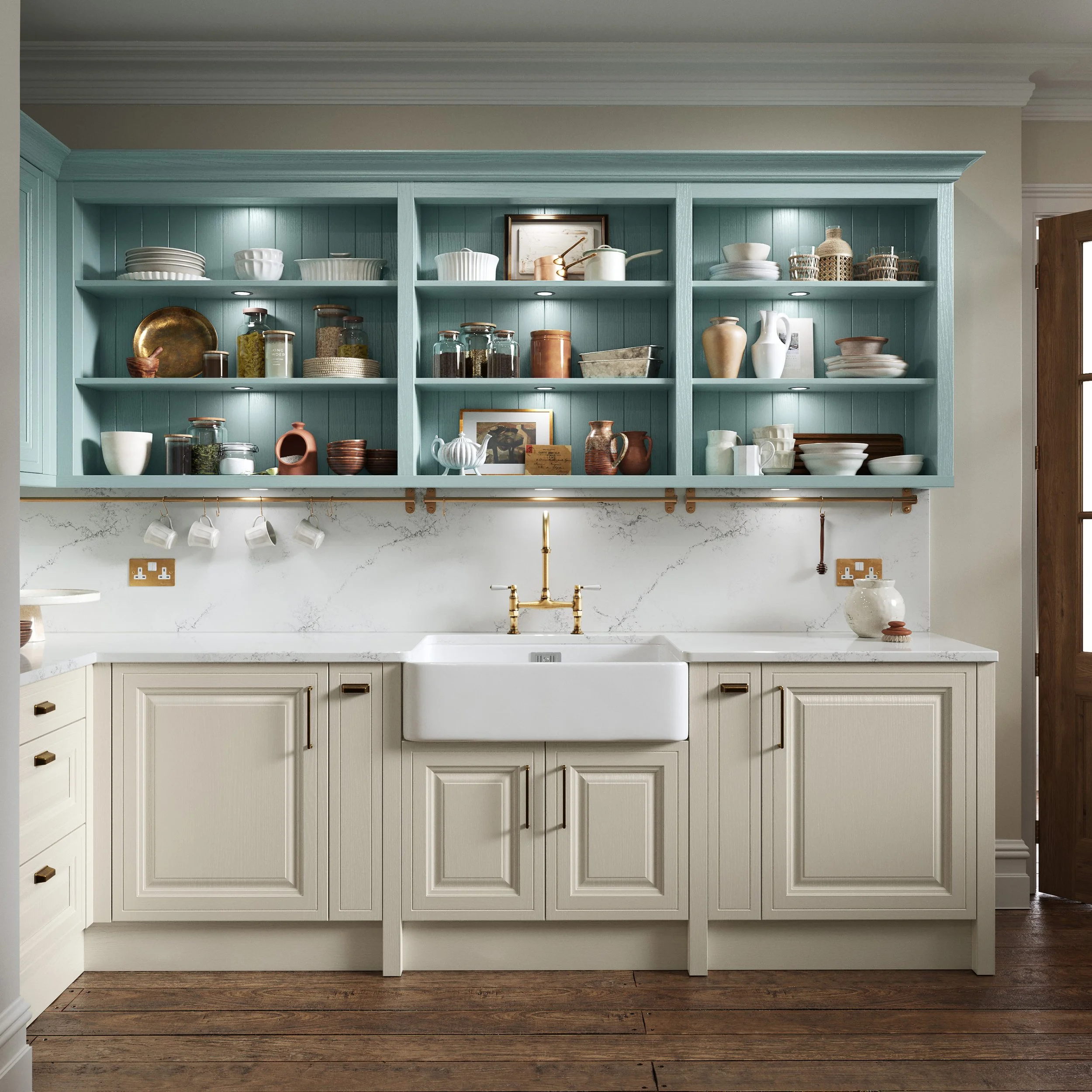 in-frame effect shaker kitchen bespoke kitchen northampton