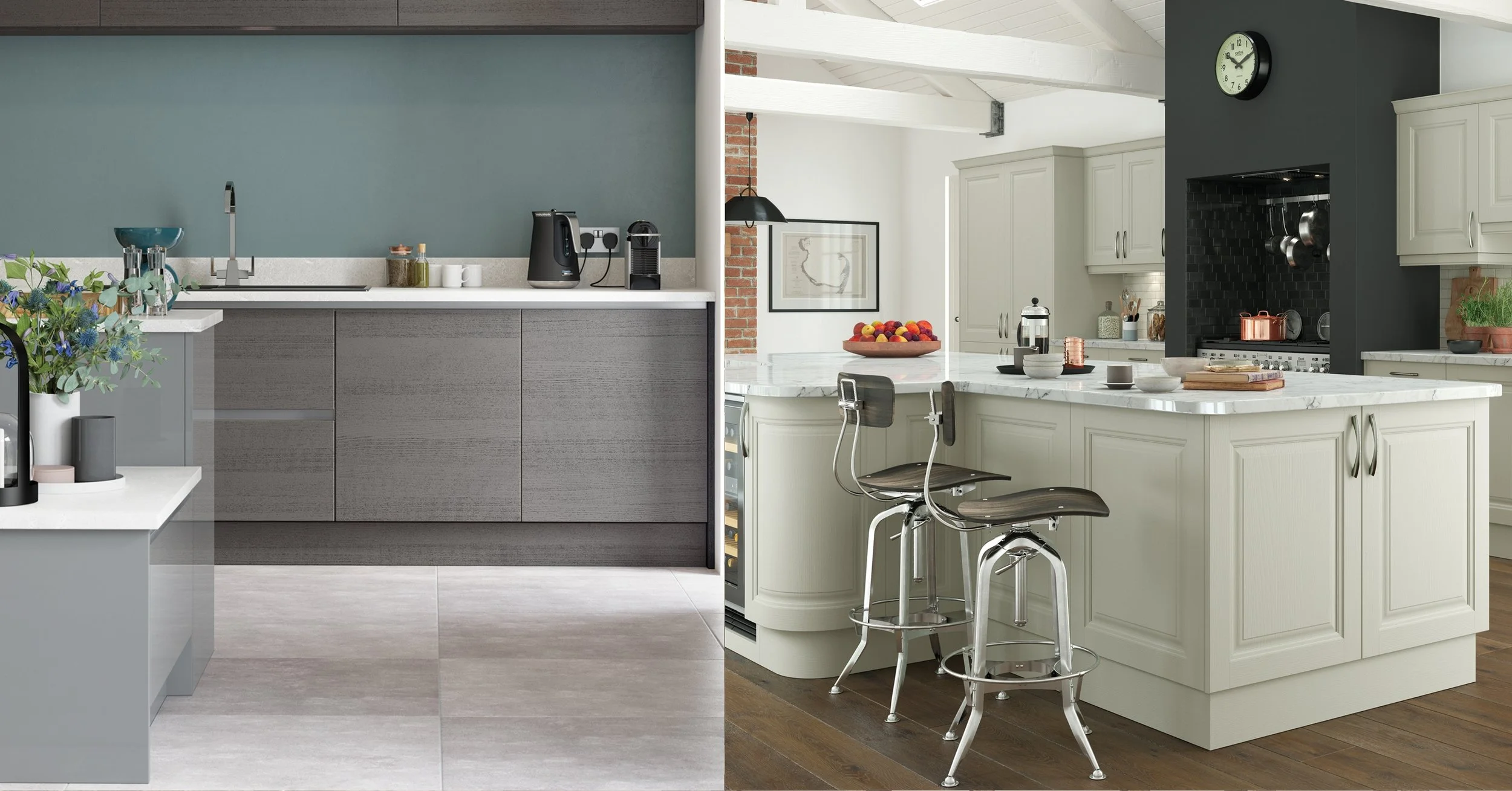 modern v traditional kitchen styles | saturn kitchens