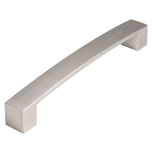 Brushed nickel cabinet pull handle