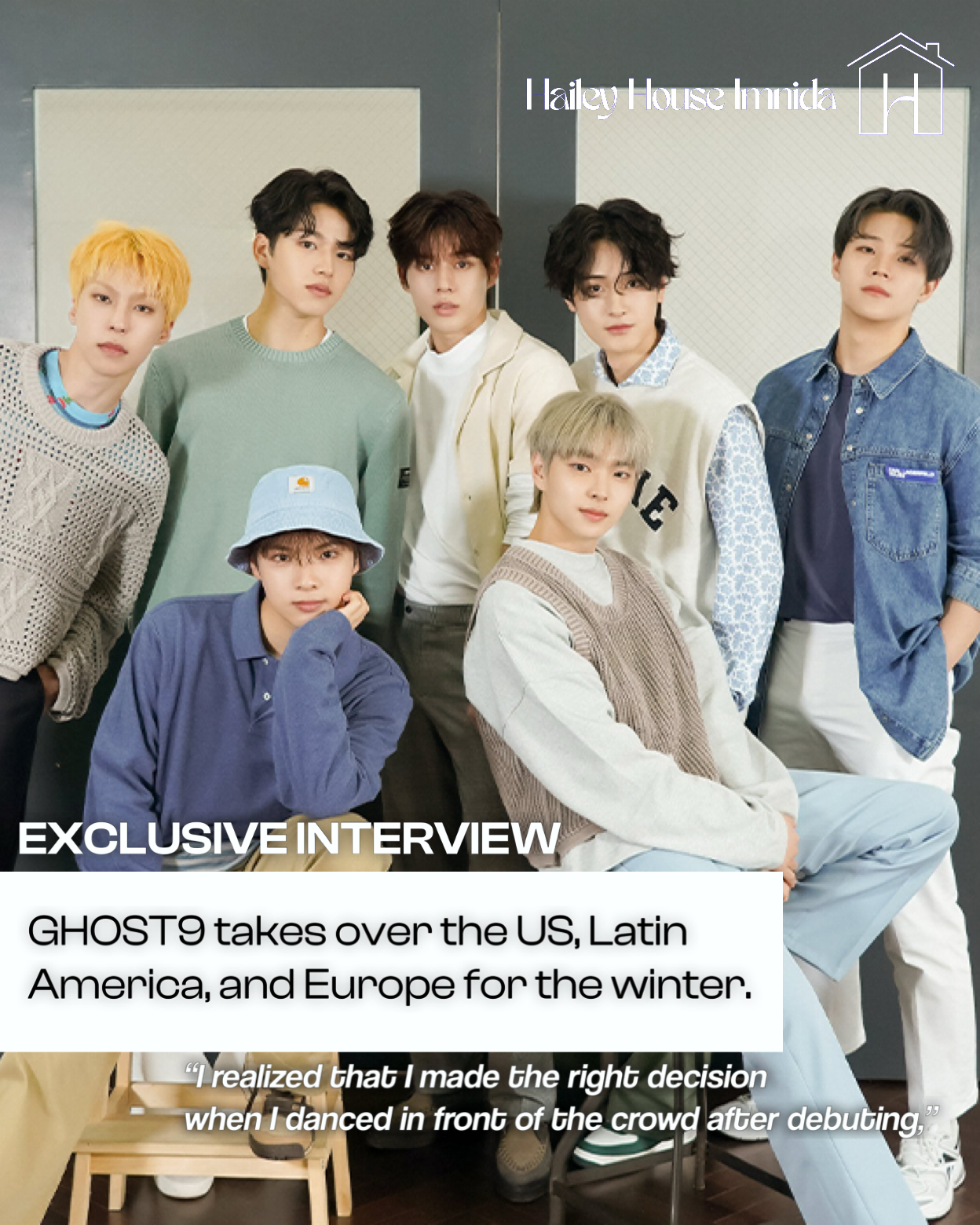 GHOST9 Takes Over On Tour