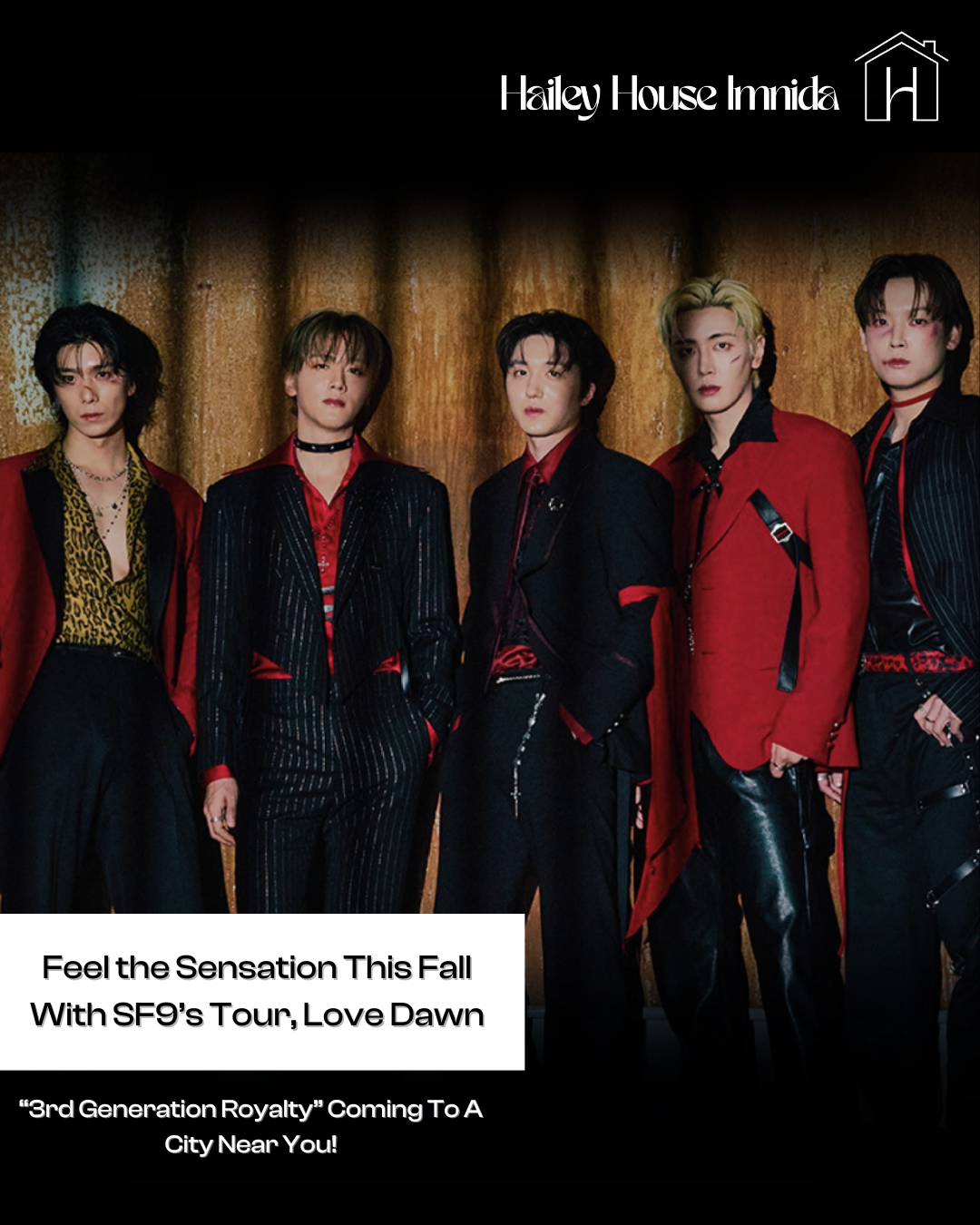 Feel The Sensation This Fall With SF9’s Tour, Love Dawn