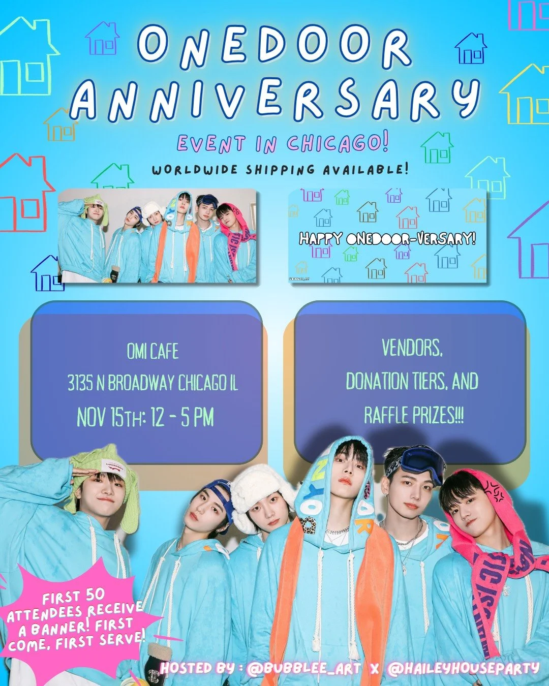 ONEDOOR Anniversary Tiers & Products (Pre-order)