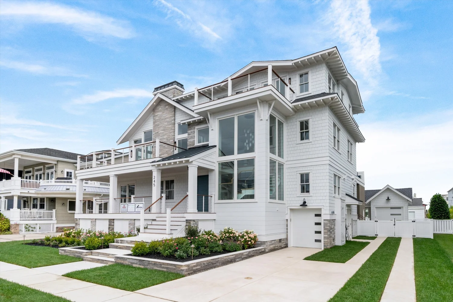 New custom home at 245 57th Street, Avalon, NJ