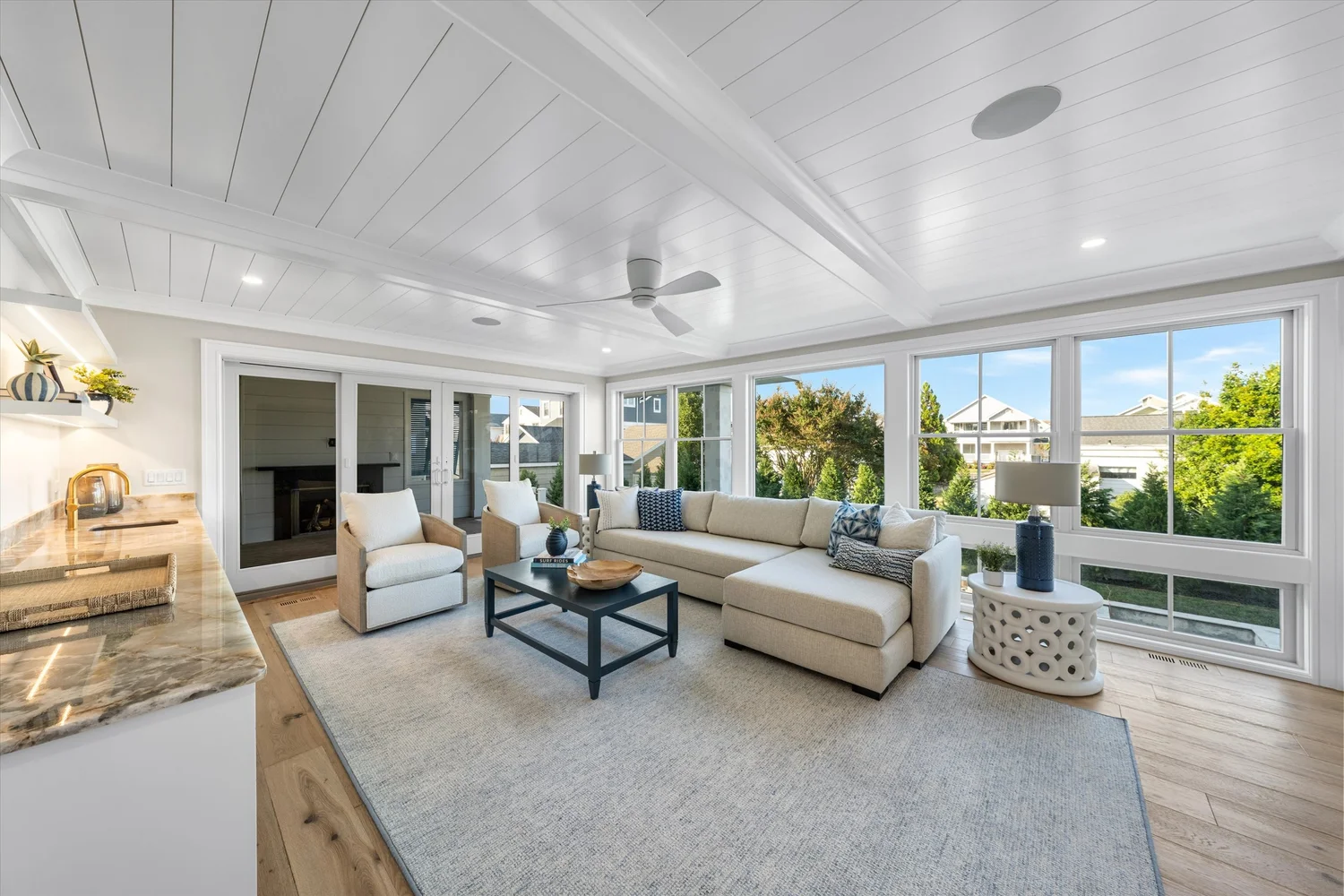 Sunroom in a CMC shore home on 57th Street, Avalon