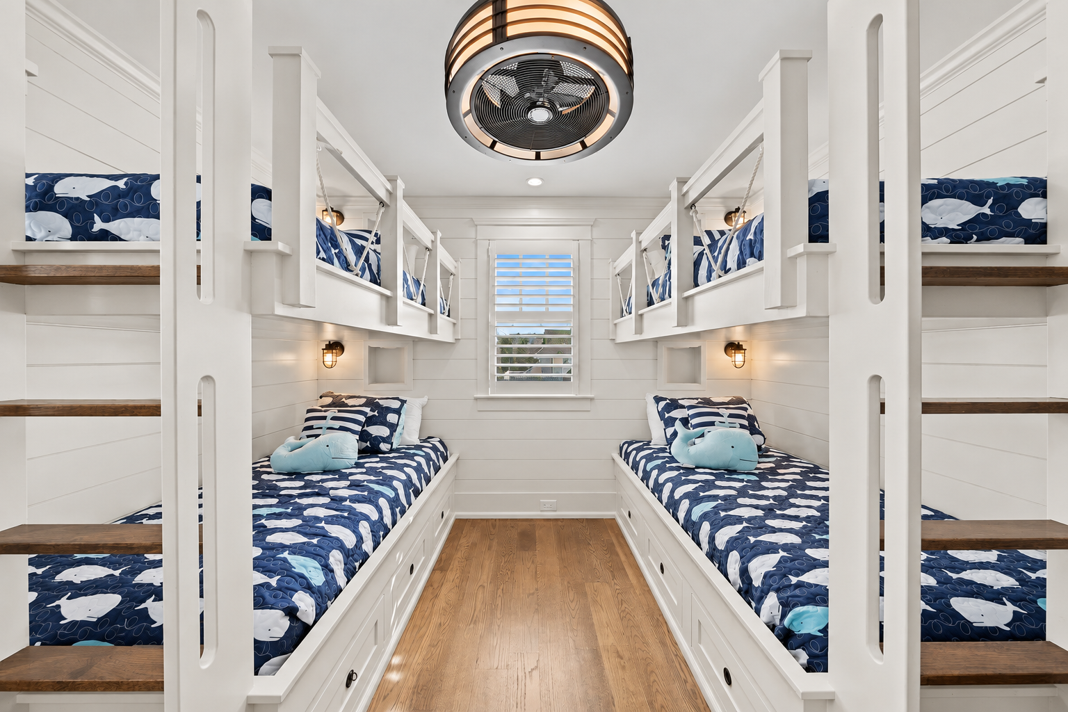 Custom bunk room with built-in bunk beds, 213 57th St, Avalon, NJ