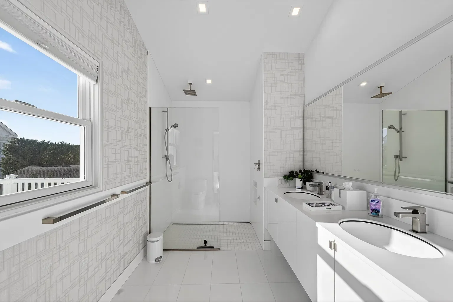 New primary bathroom with a walk-in shower, 107 116th St, Stone Harbor, NJ