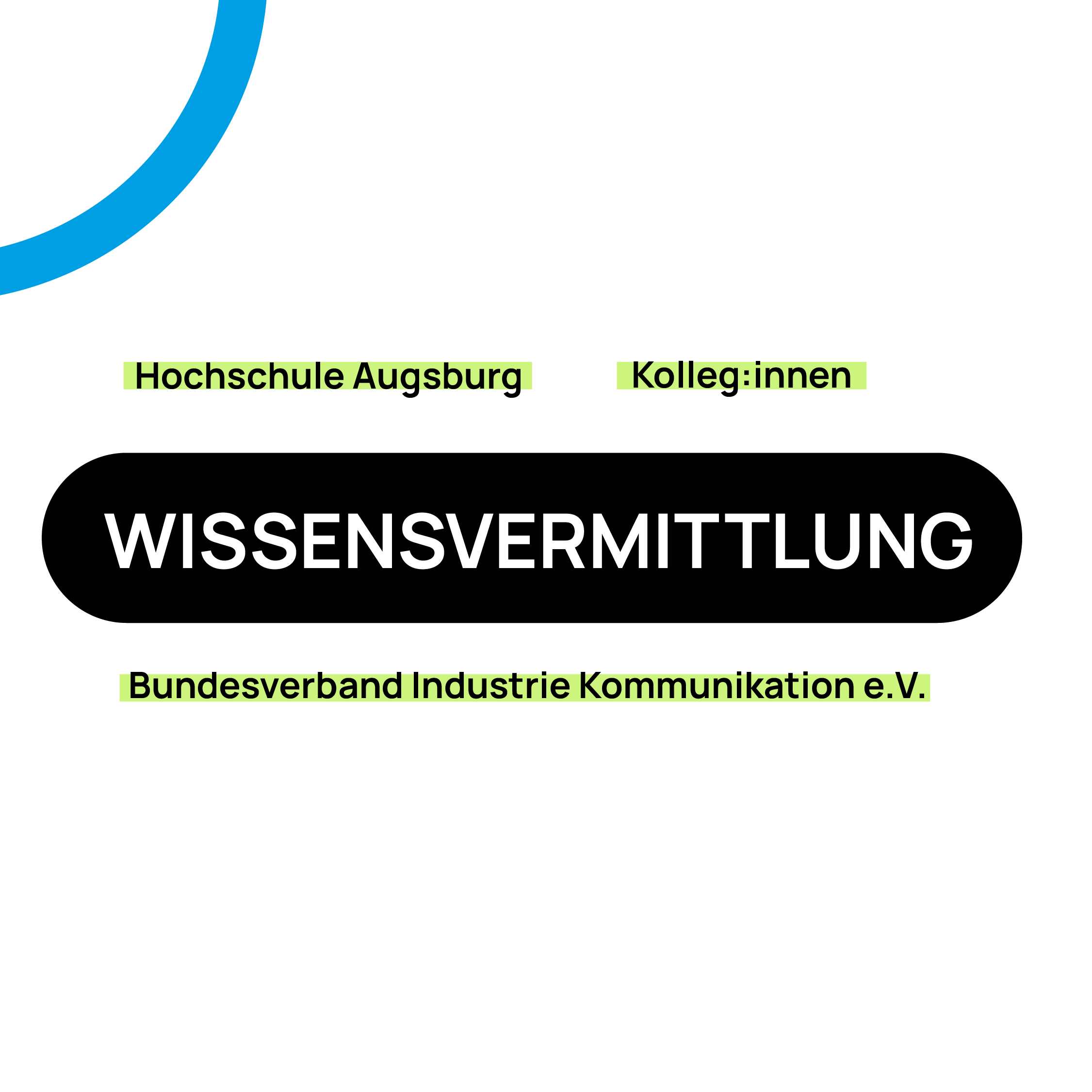 Wissen teilen ist Macht ...
