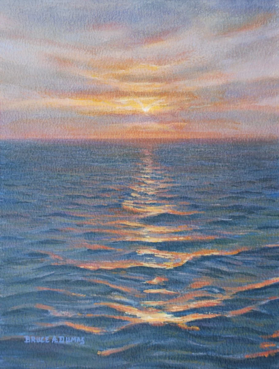 "Rolling Waters" 9.5" x 12.5" - Sold 