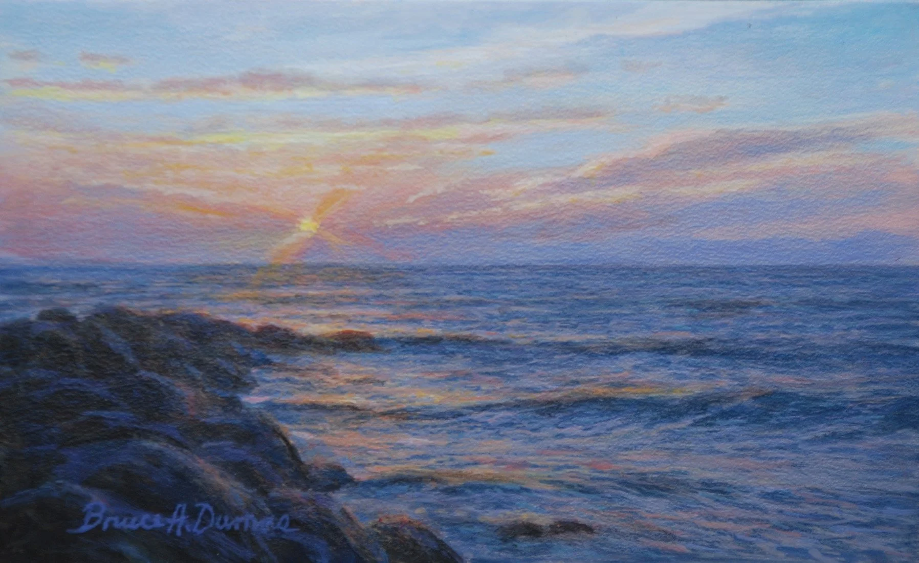 "Captiva Sunset" 4" x 6" - Sold