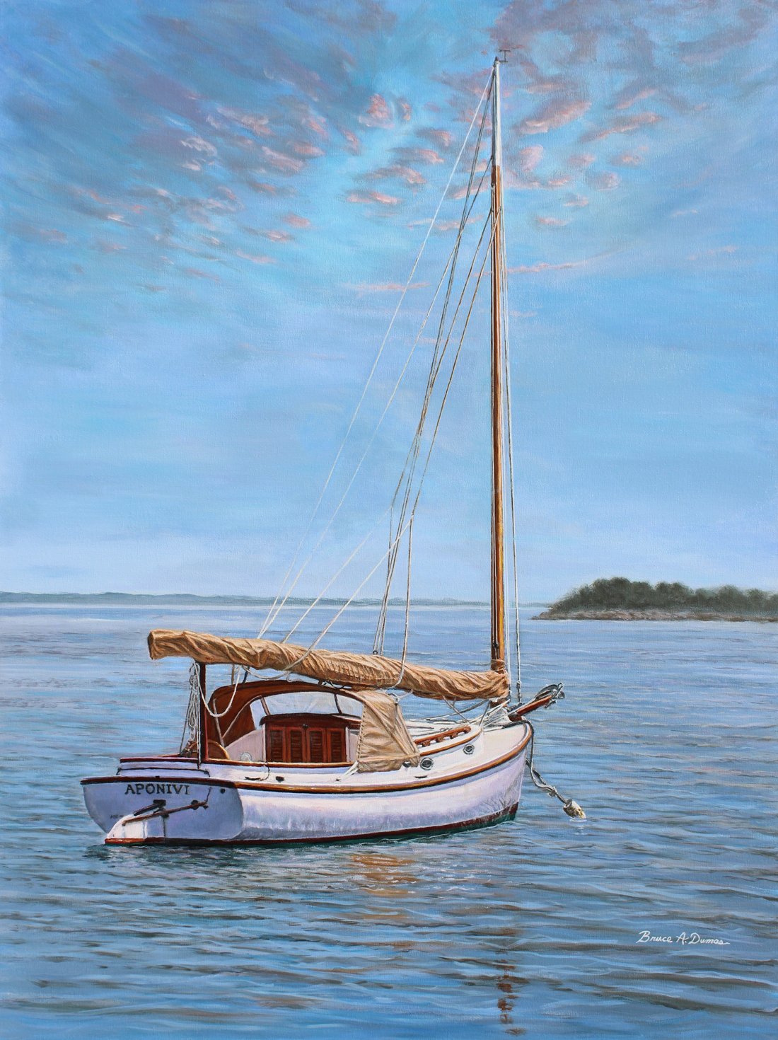 "APONIVI" 36" x 48" - Painting Is Available