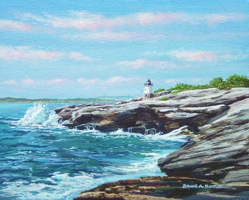 "Castle Hill View" 8" x 10" - Sold