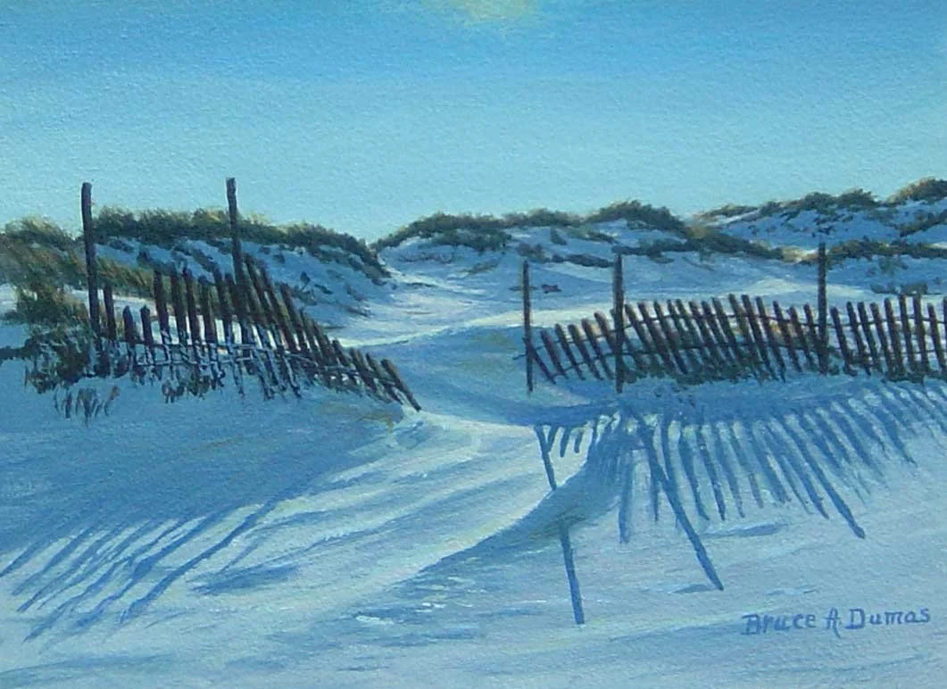 "Snow Dunes" 6" x 8" - Sold