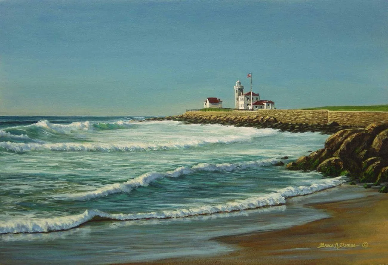 "Watch Hill Light" 13" x 19" - Sold