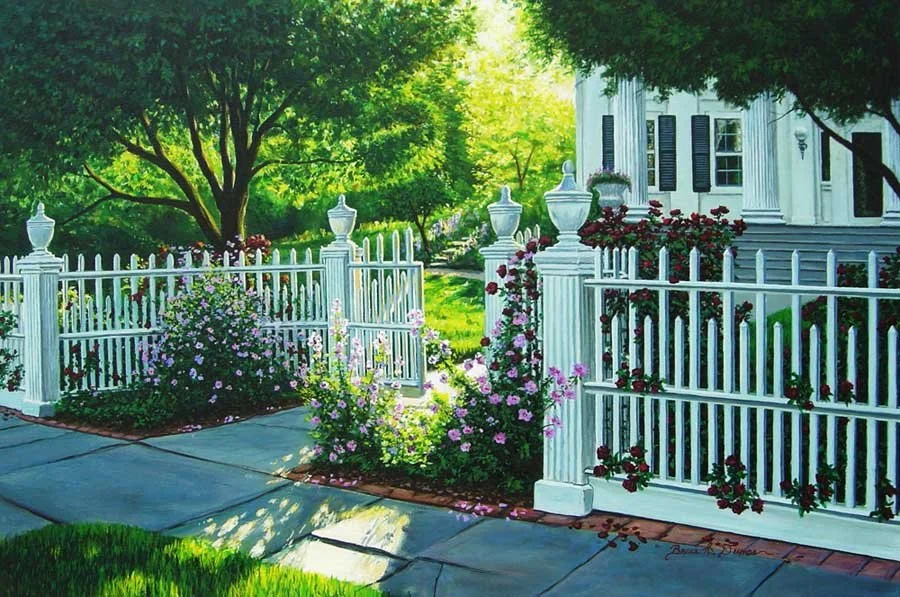 "Southport Mansion" 24" x 36" - Sold