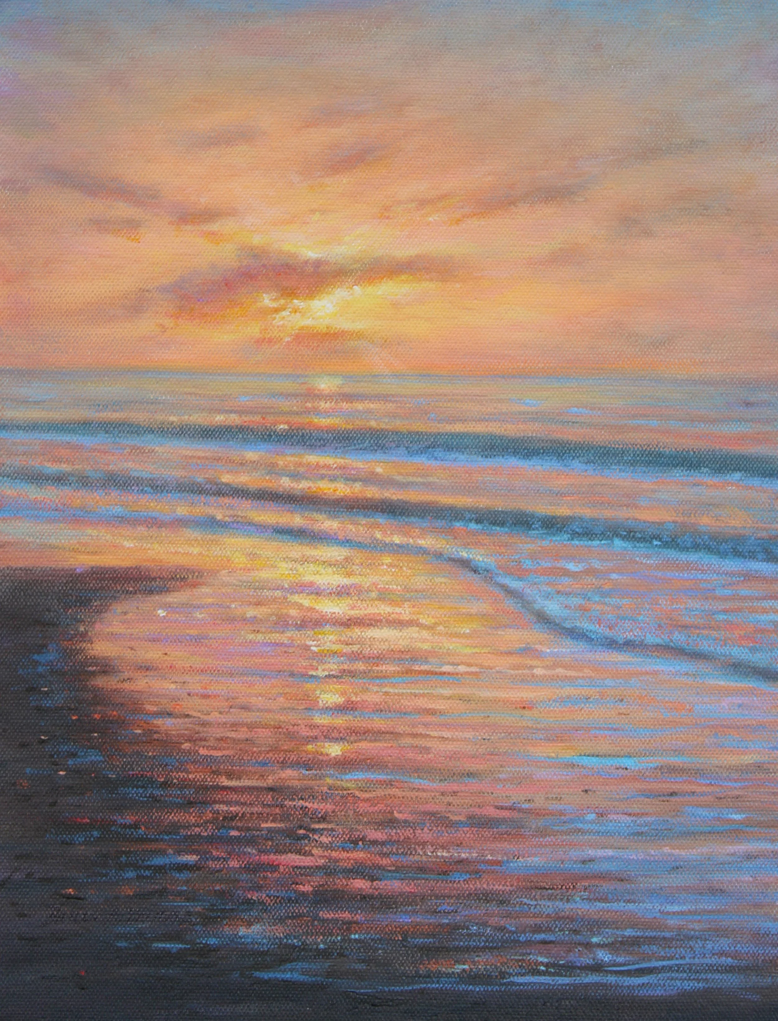 "Dreamy Beach" 11" x 14" - Painting Is Available
