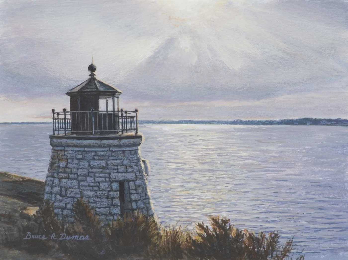 "Castle Glow" 6" x 8" - Sold