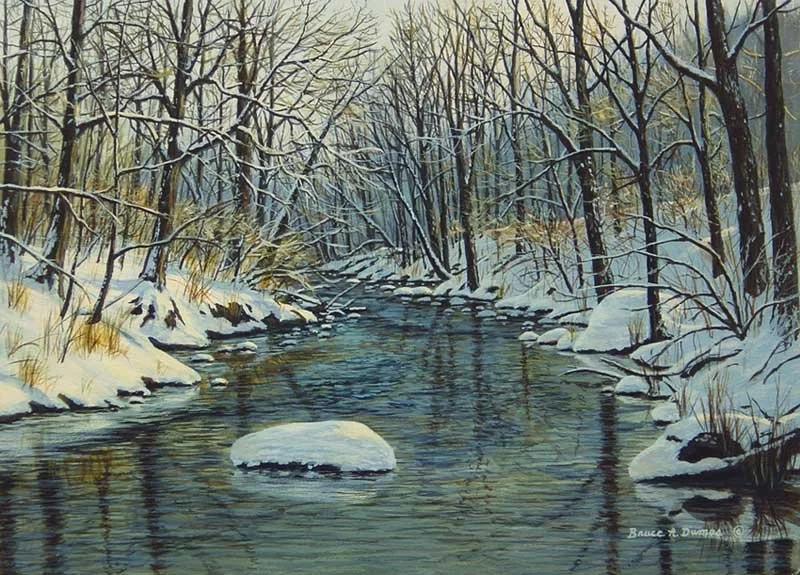 "Peaceful Sanctuary" 10" x 14" - Sold