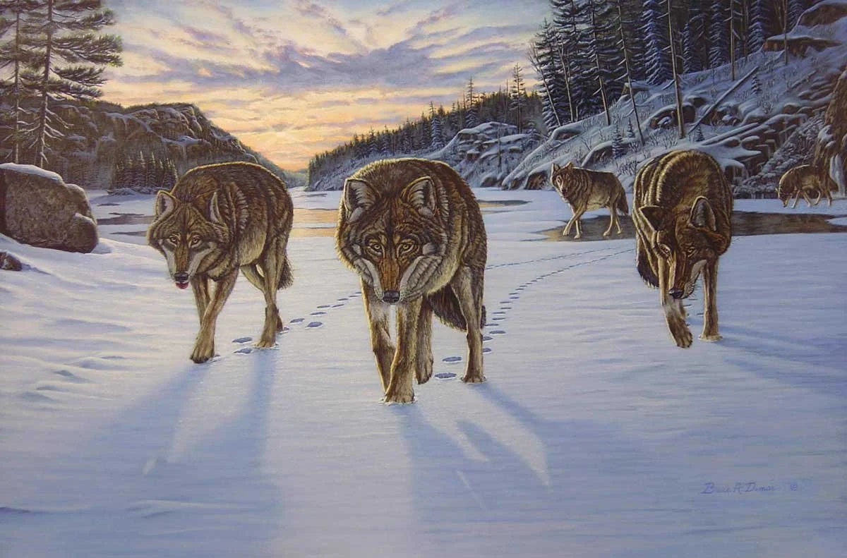 "Born To Be Wild" 24" x 36" - Sold