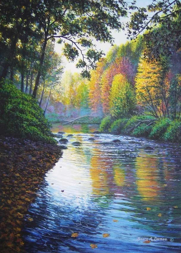 "Autumn Splendor" 10" x 14" - Sold